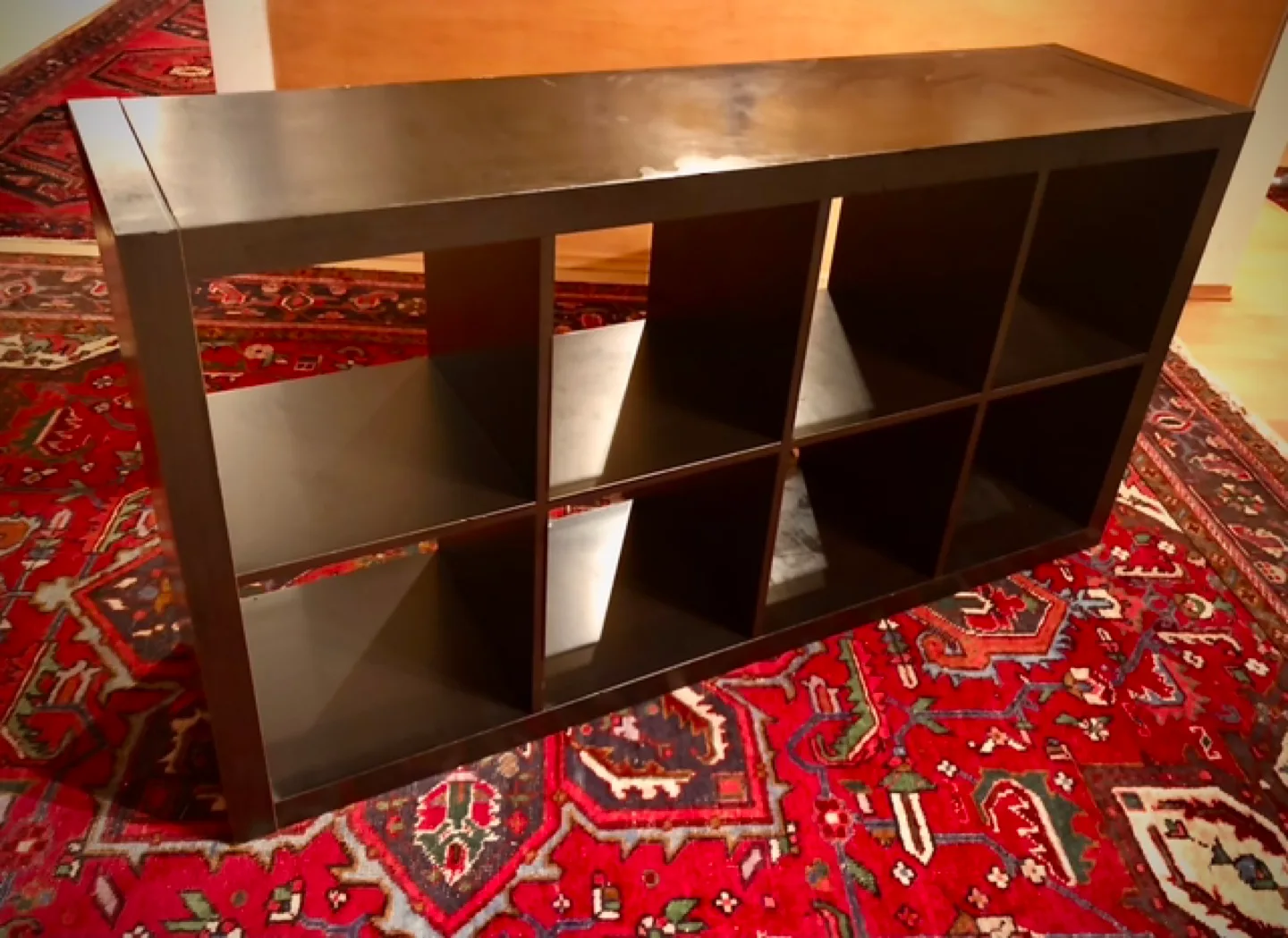 IKEA Kallax 8 cube shelf unit thumbnail