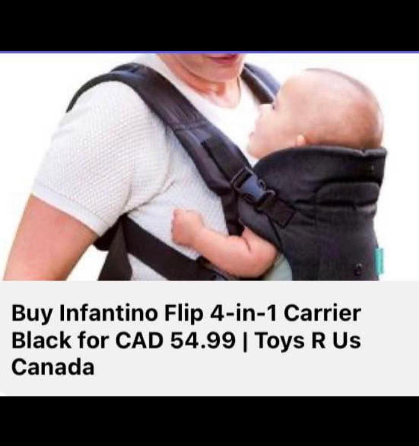 Infantino Flip 4-in-1 Baby Carrier