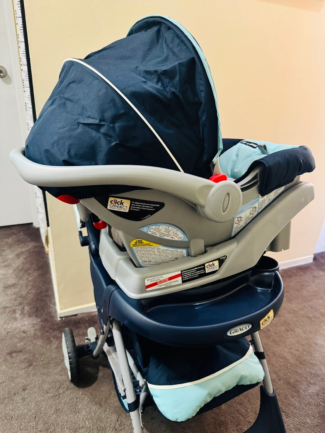 Graco Comfy Cruiser Travel System Karrot