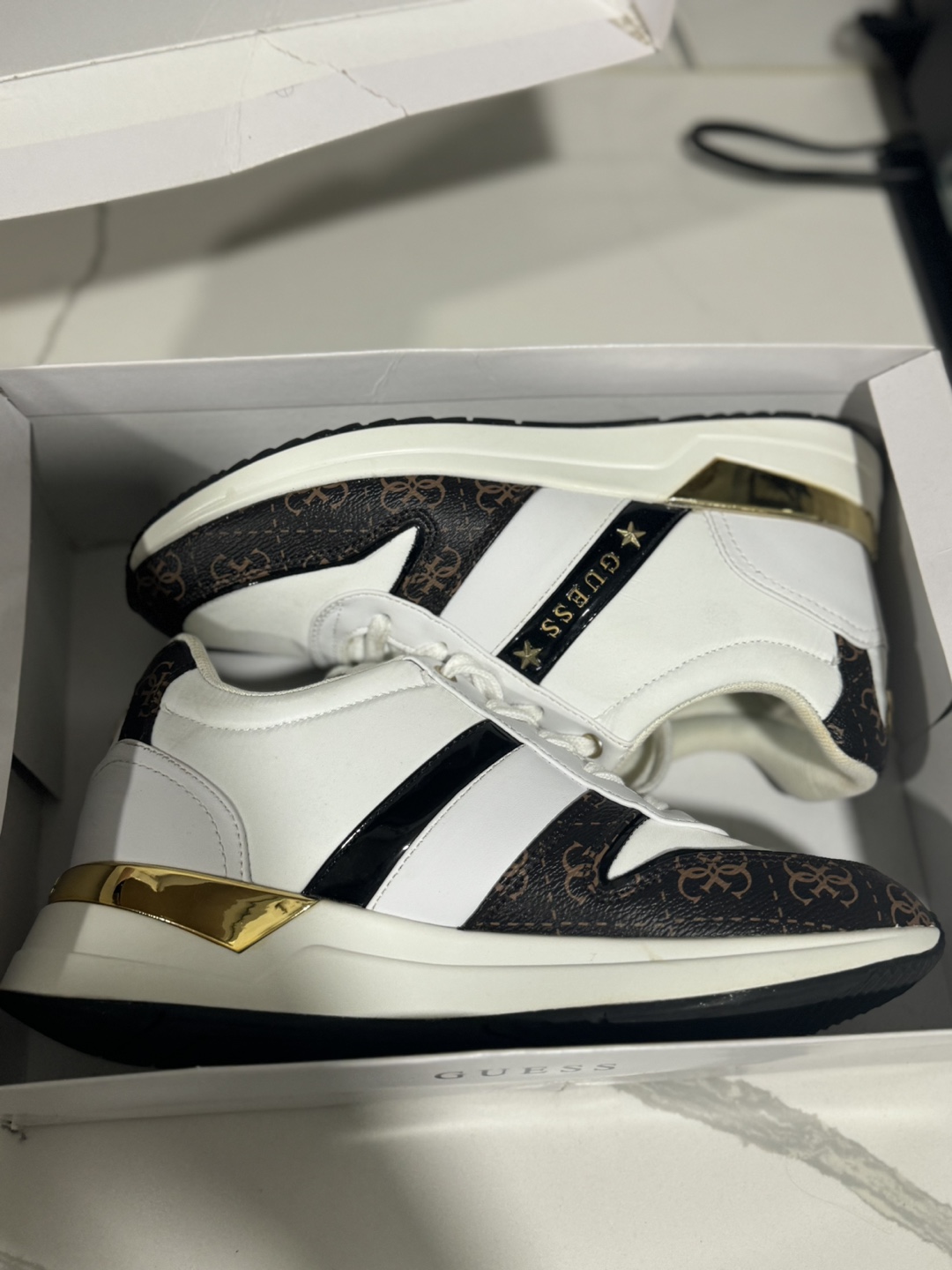 Guess Women's White Sneakers - photo 3