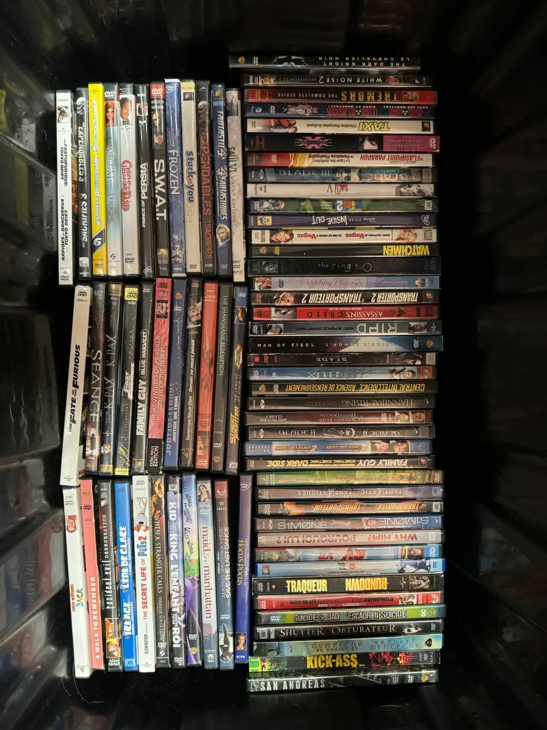 Large DVD Collection - Over 100 DVDs image indicator(9)