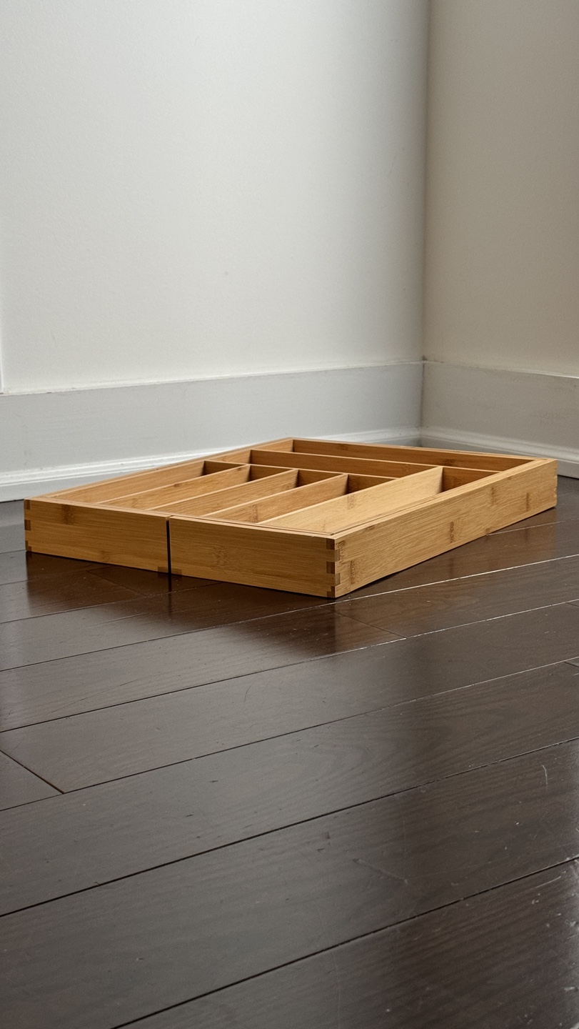 Bamboo Utensil Organizer - photo 3