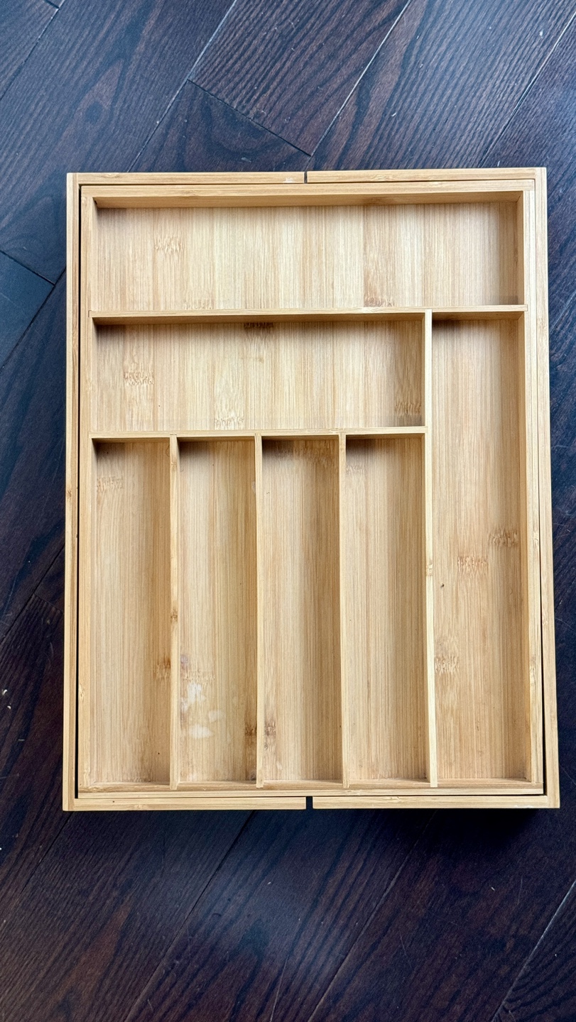 Bamboo Utensil Organizer - photo 4