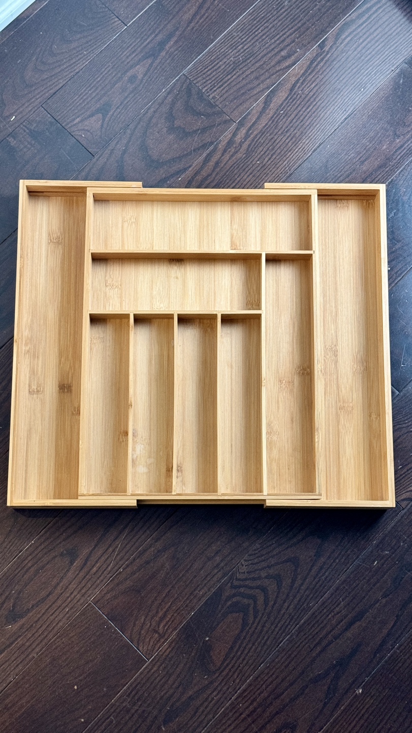 Bamboo Utensil Organizer - photo 2