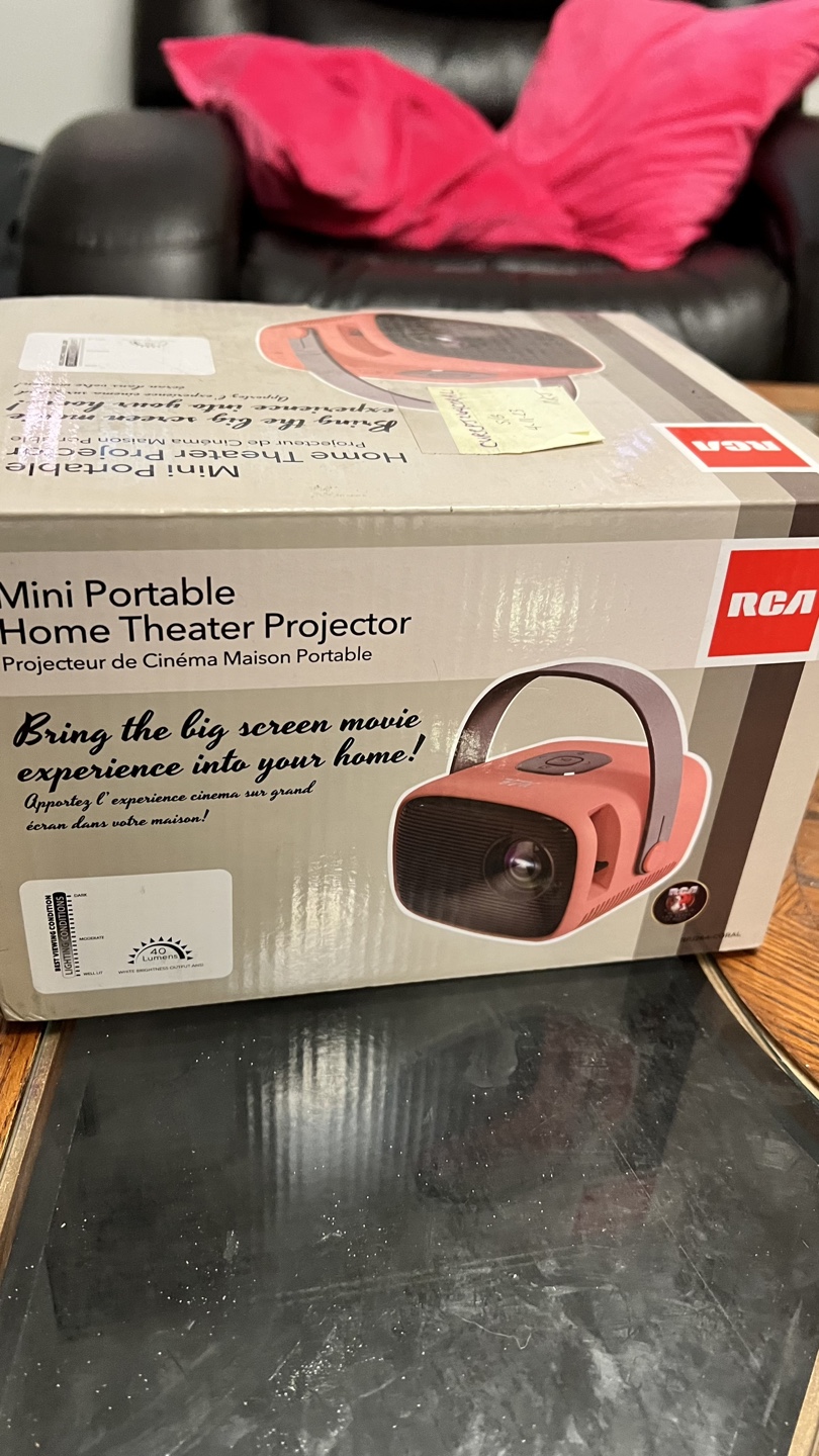 RCA Mini Portable Home Theater Projector - photo 2
