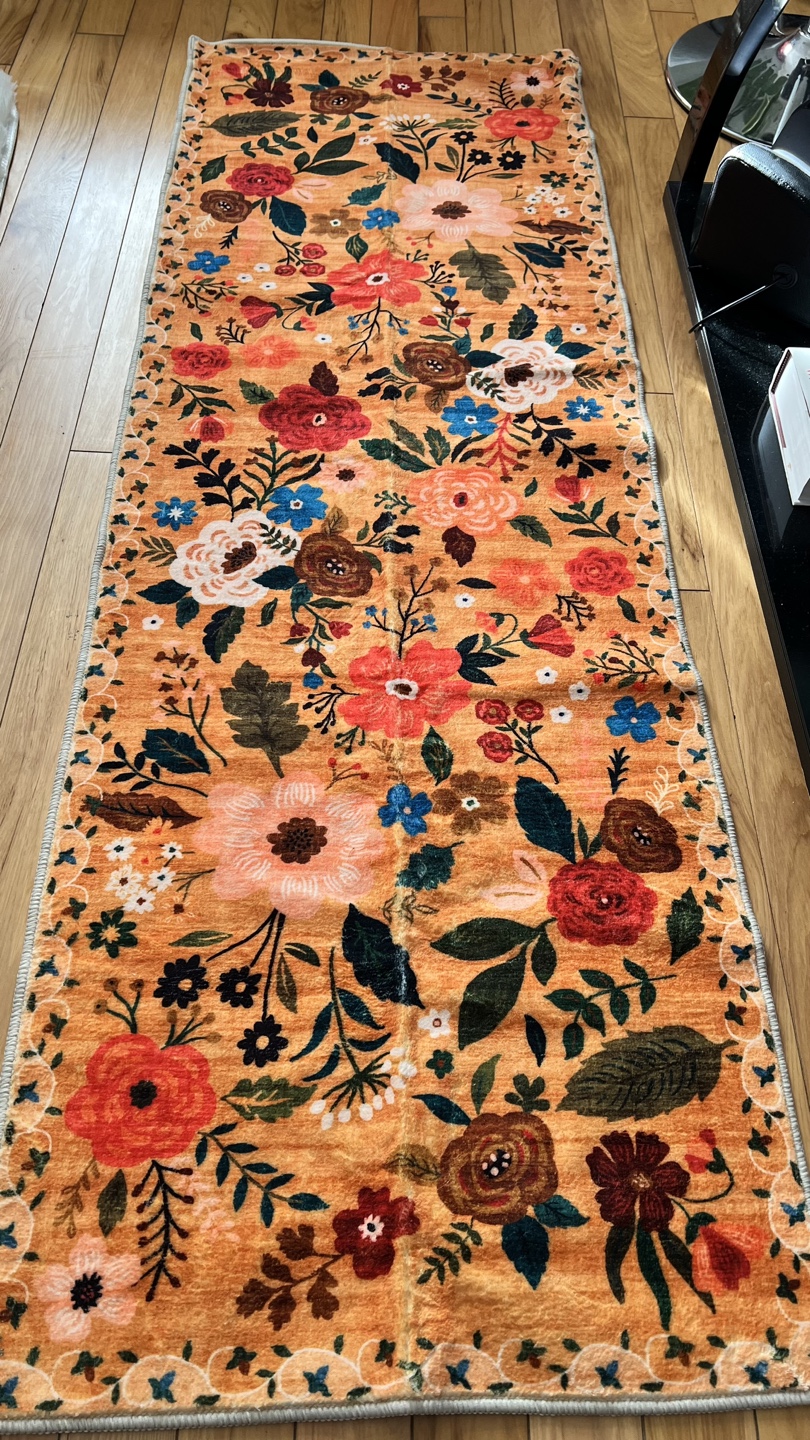 Floral Runner Rug