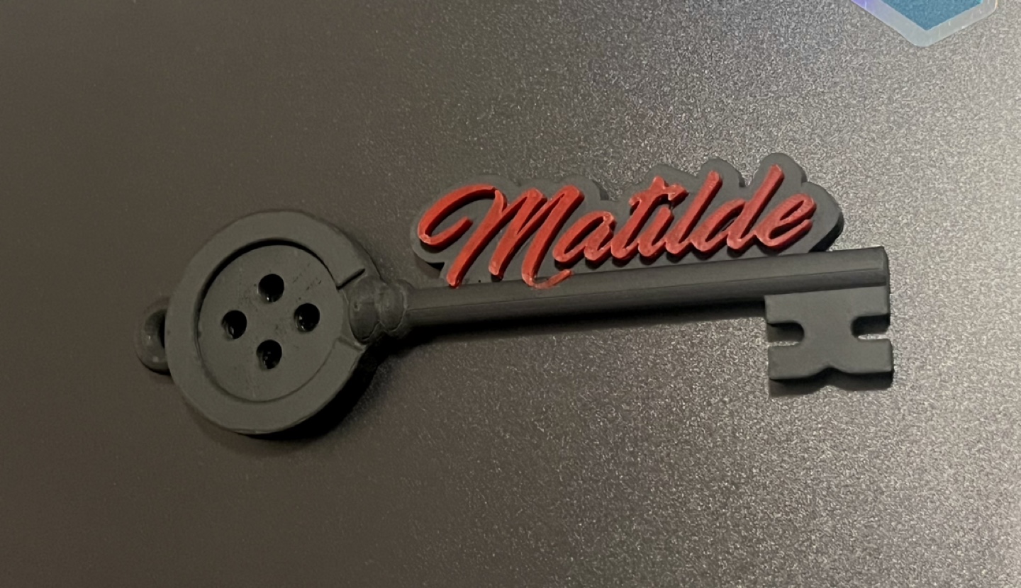 Customizable Name Keychain - photo 2