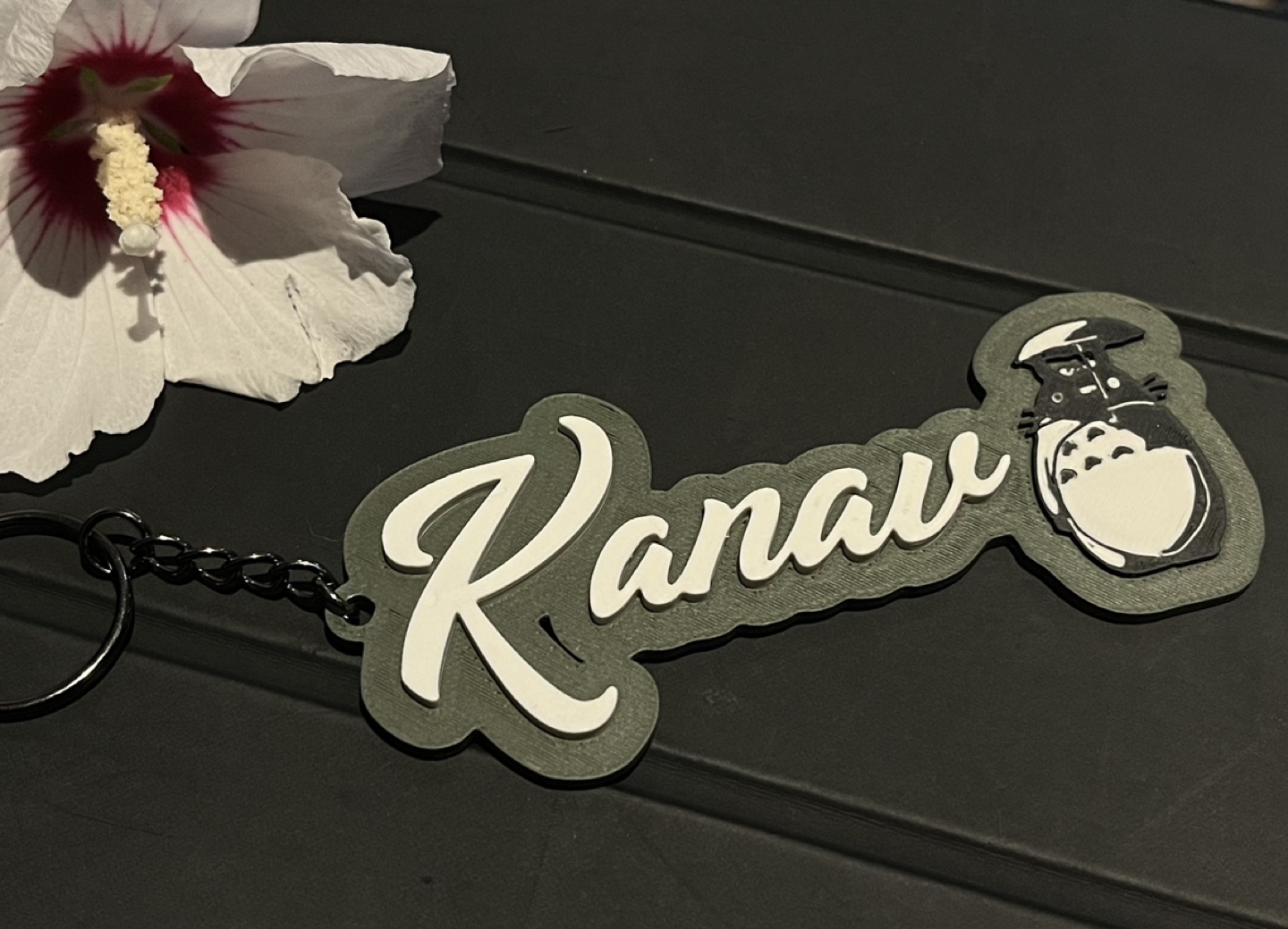 Customizable Name Keychain