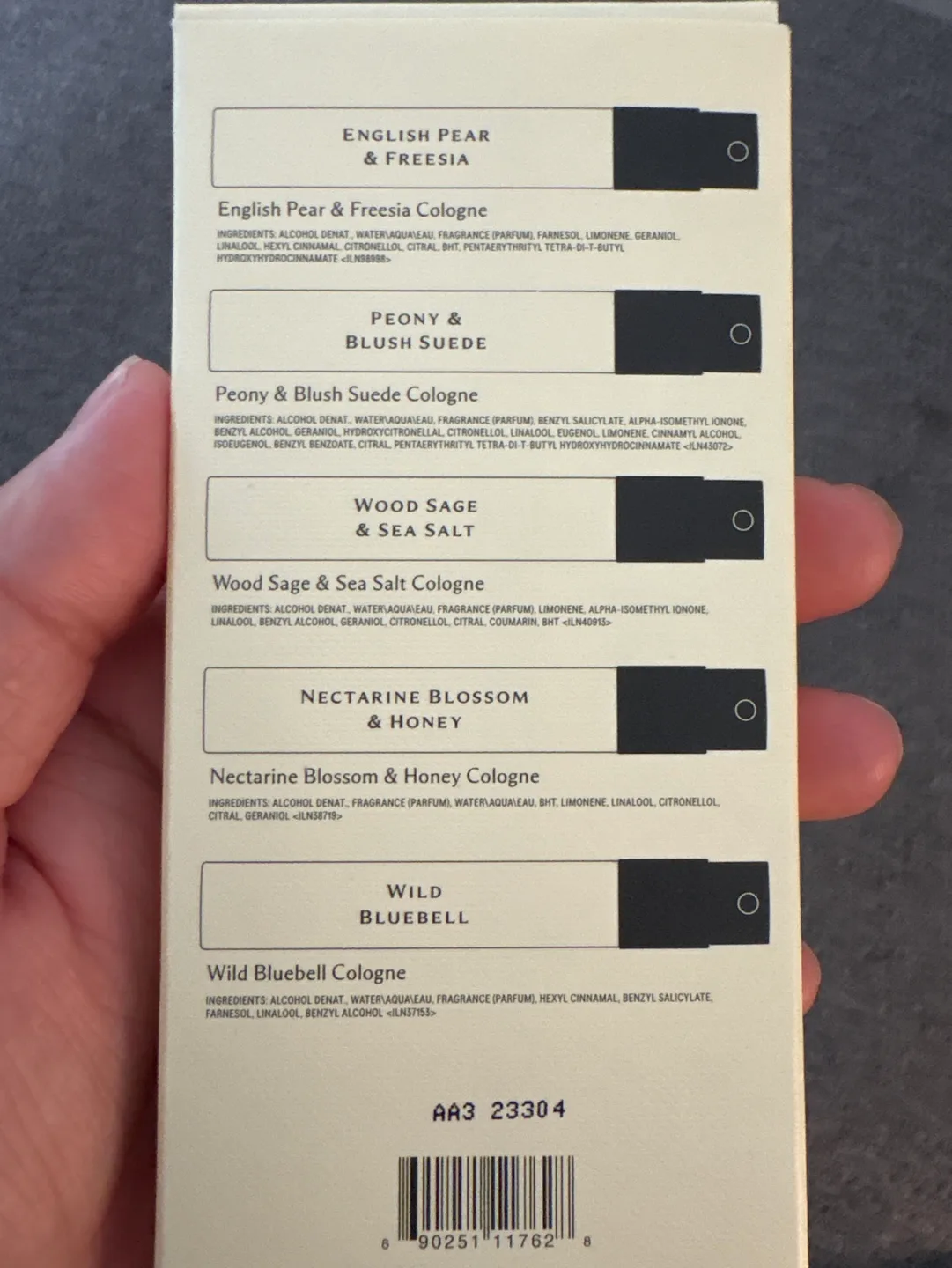 Jo Malone discovery set image indicator(2)