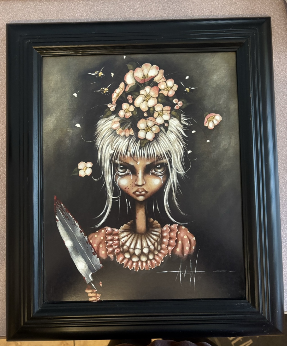 3 Framed Prints by Artist Angelina Wrona