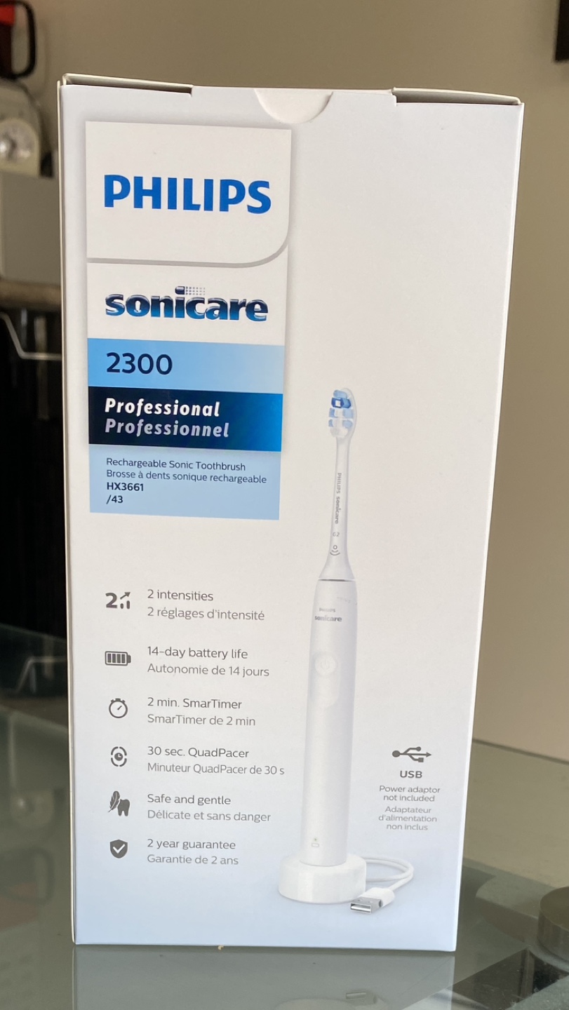 Philips Sonicare 2300 Rechargeable Electric Toothbrush