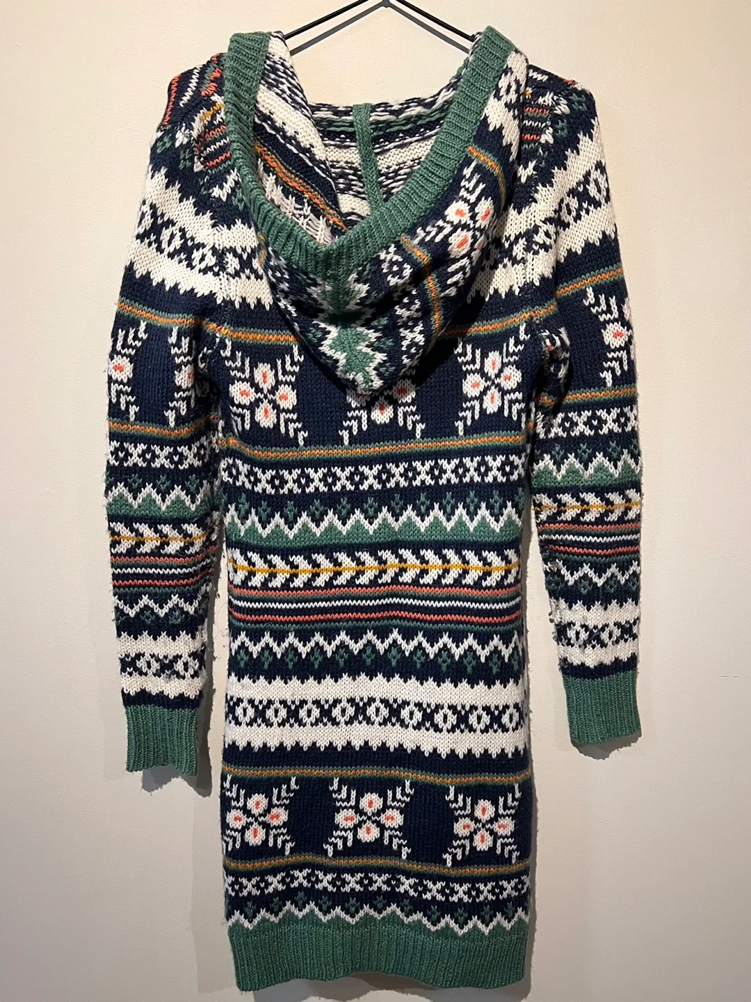 Women's Hooded Cardigan Sweater image indicator(2)