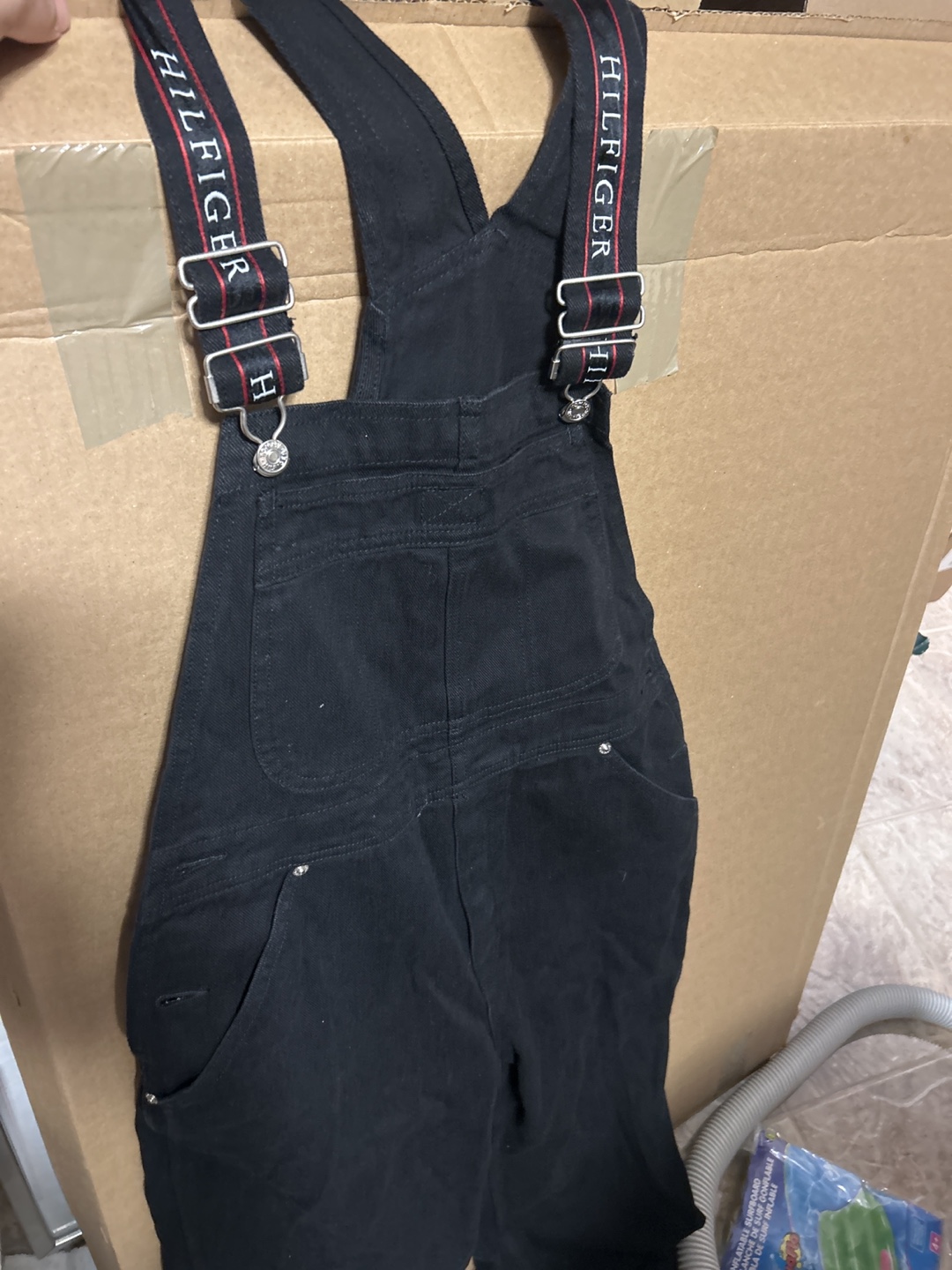 Black Tommy Hilfiger Overalls