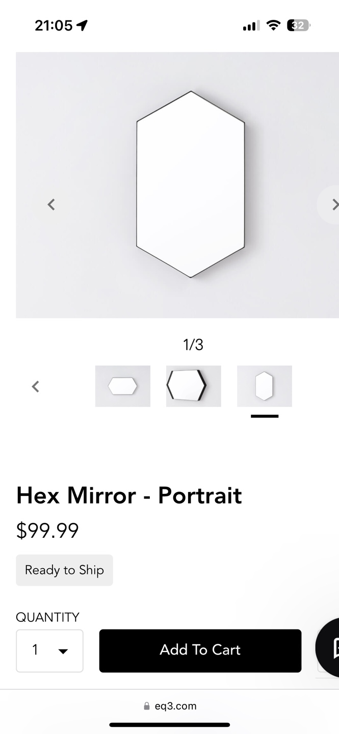 EQ3 Hex Mirror - photo 5