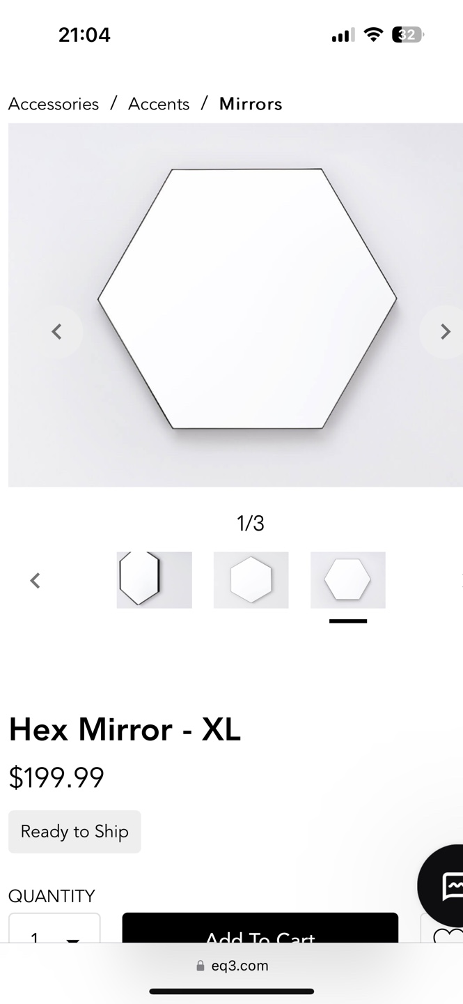 EQ3 Hex Mirror - photo 4