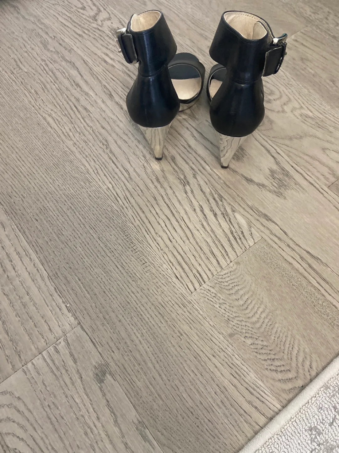 Michael Kors Black Heeled Sandals image indicator(3)