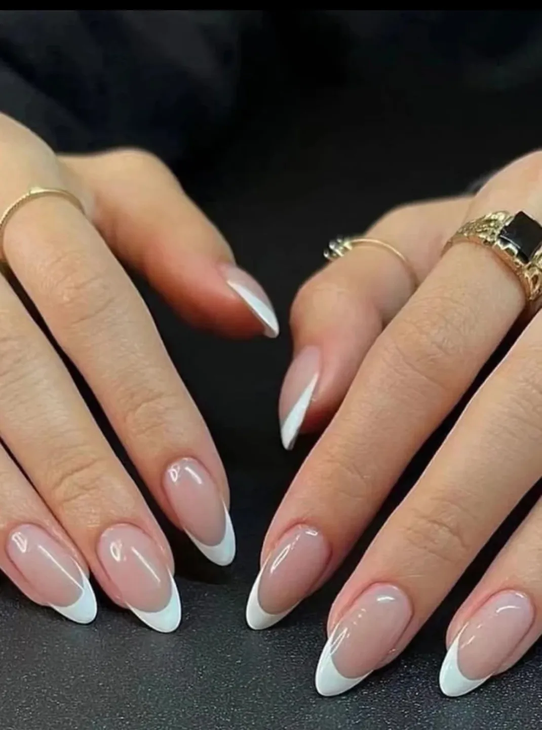 Reusable Press-On Nails - French Tip thumbnail