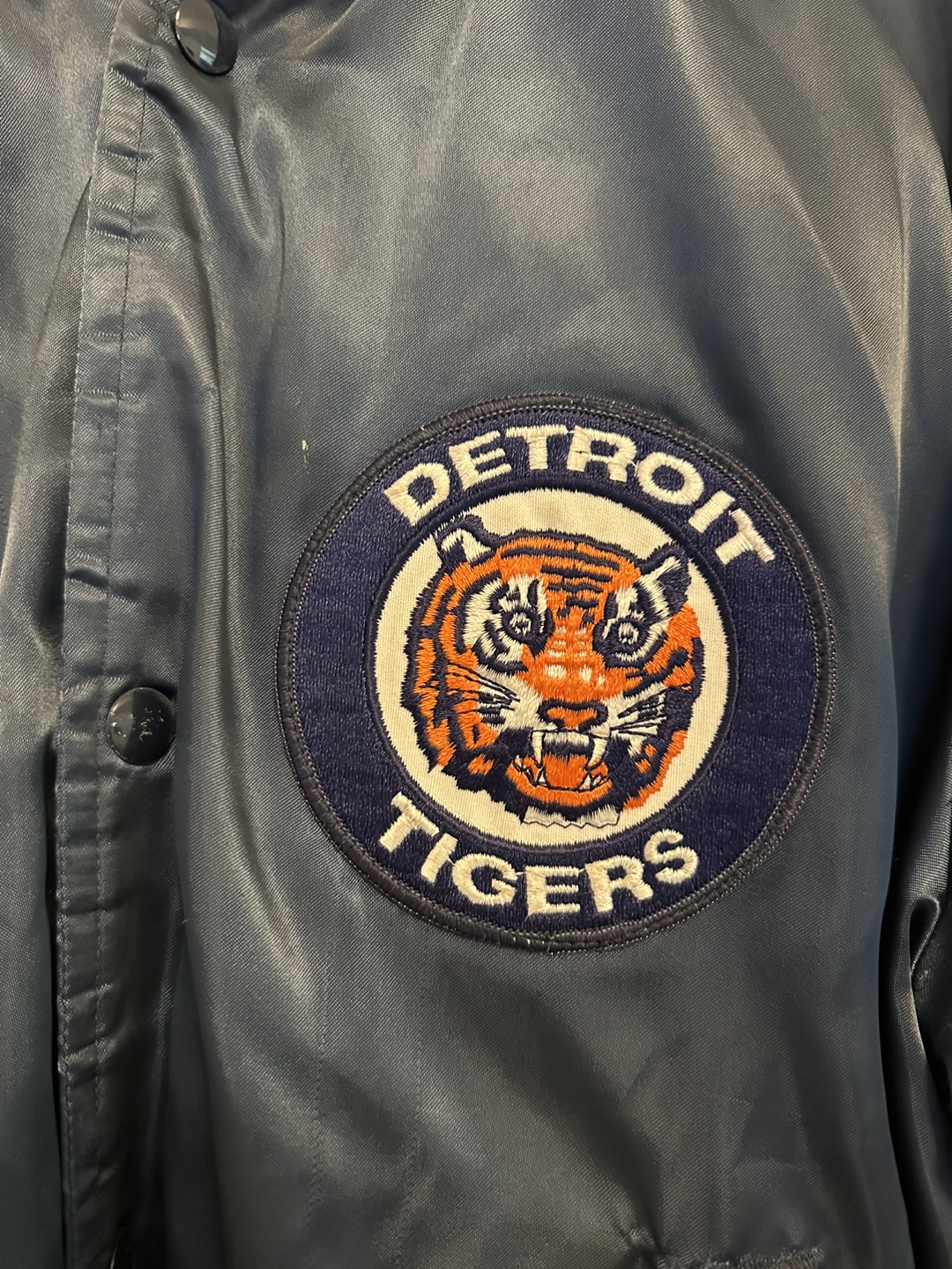 Vintage Detroit Tigers Satin Jacket - photo 2