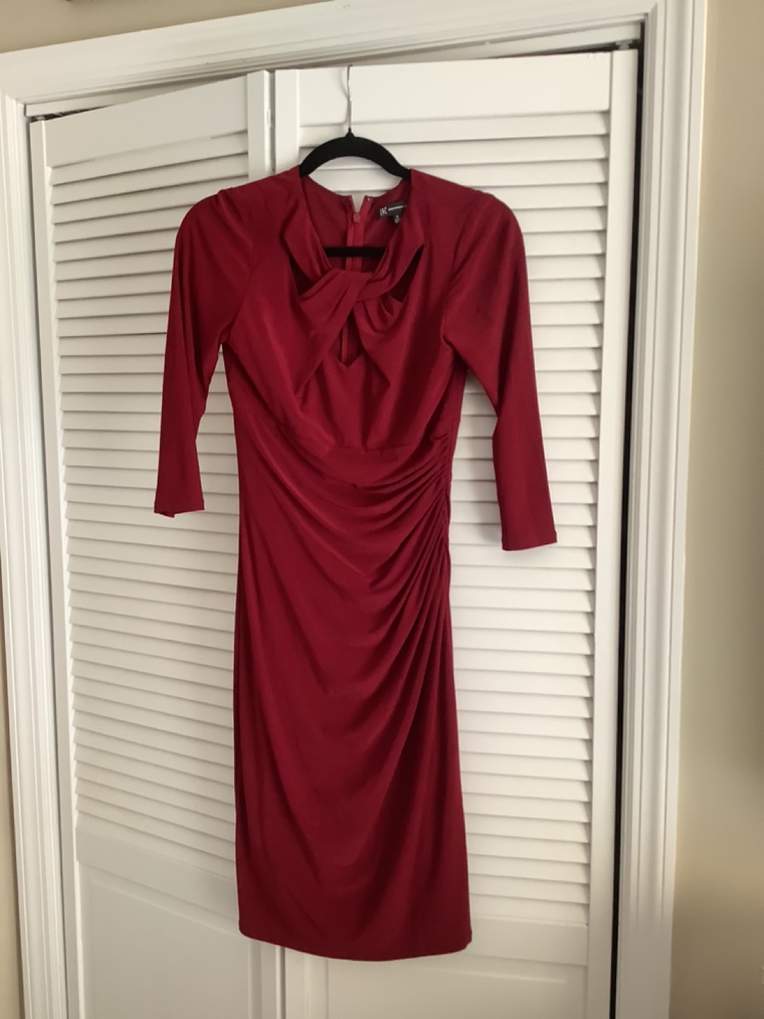 Burgundy Dress