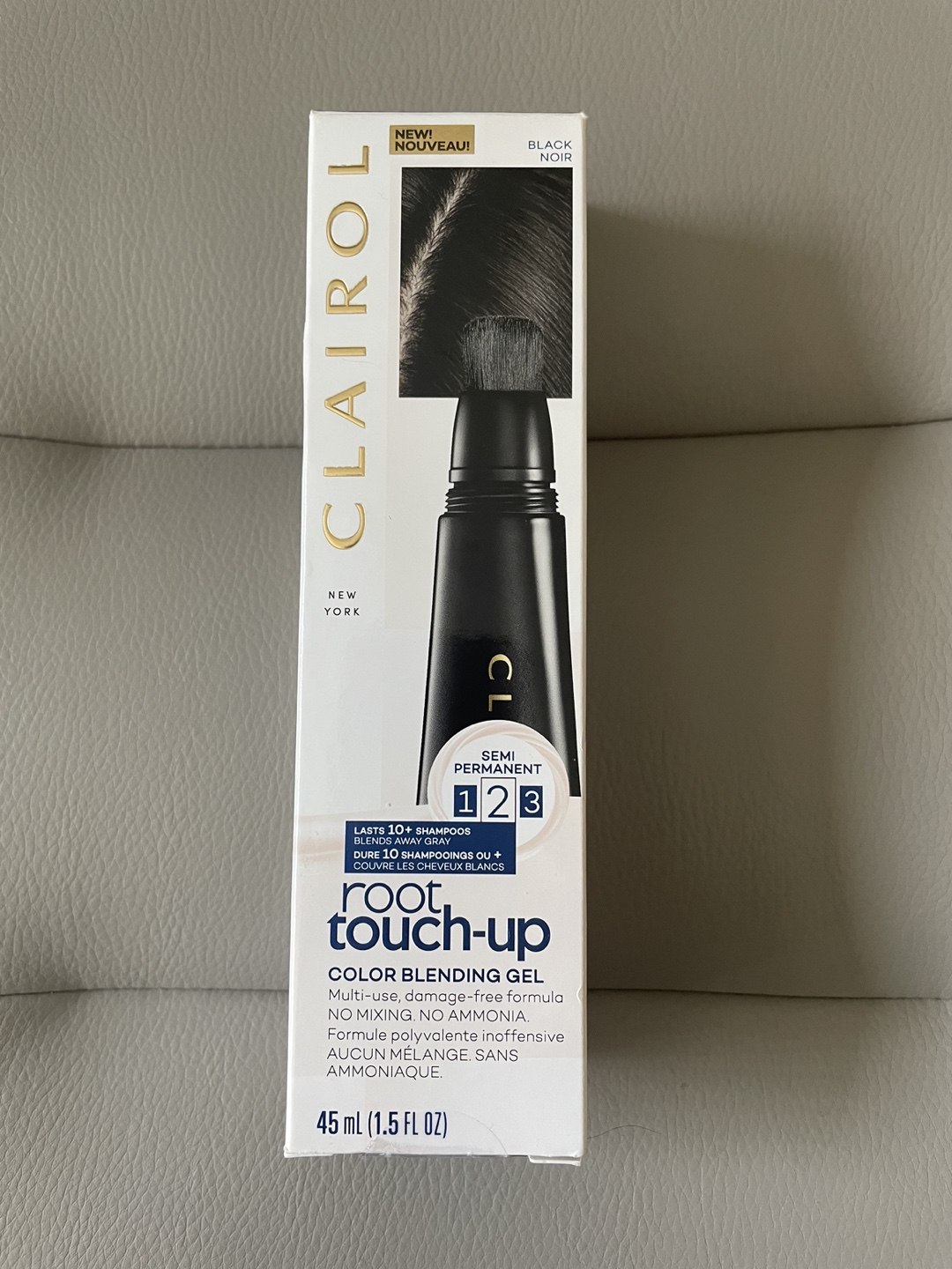 Clairol Root Touch-Up Color Blending Gel - Black
