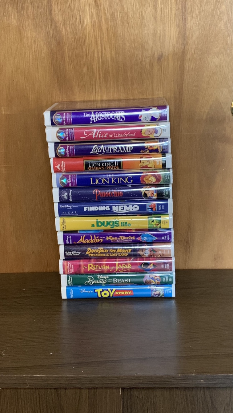 13 Disney VHS Movies