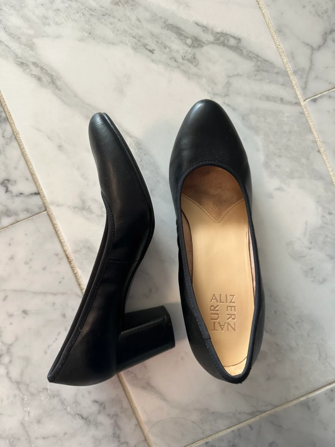 Naturalizer Black Heel Shoes thumbnail