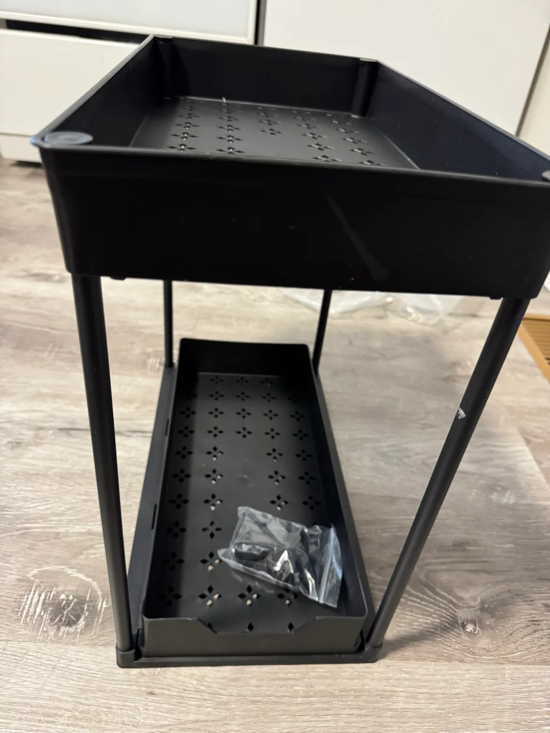 Two tier under sink organizer (1 set) image indicator(2)