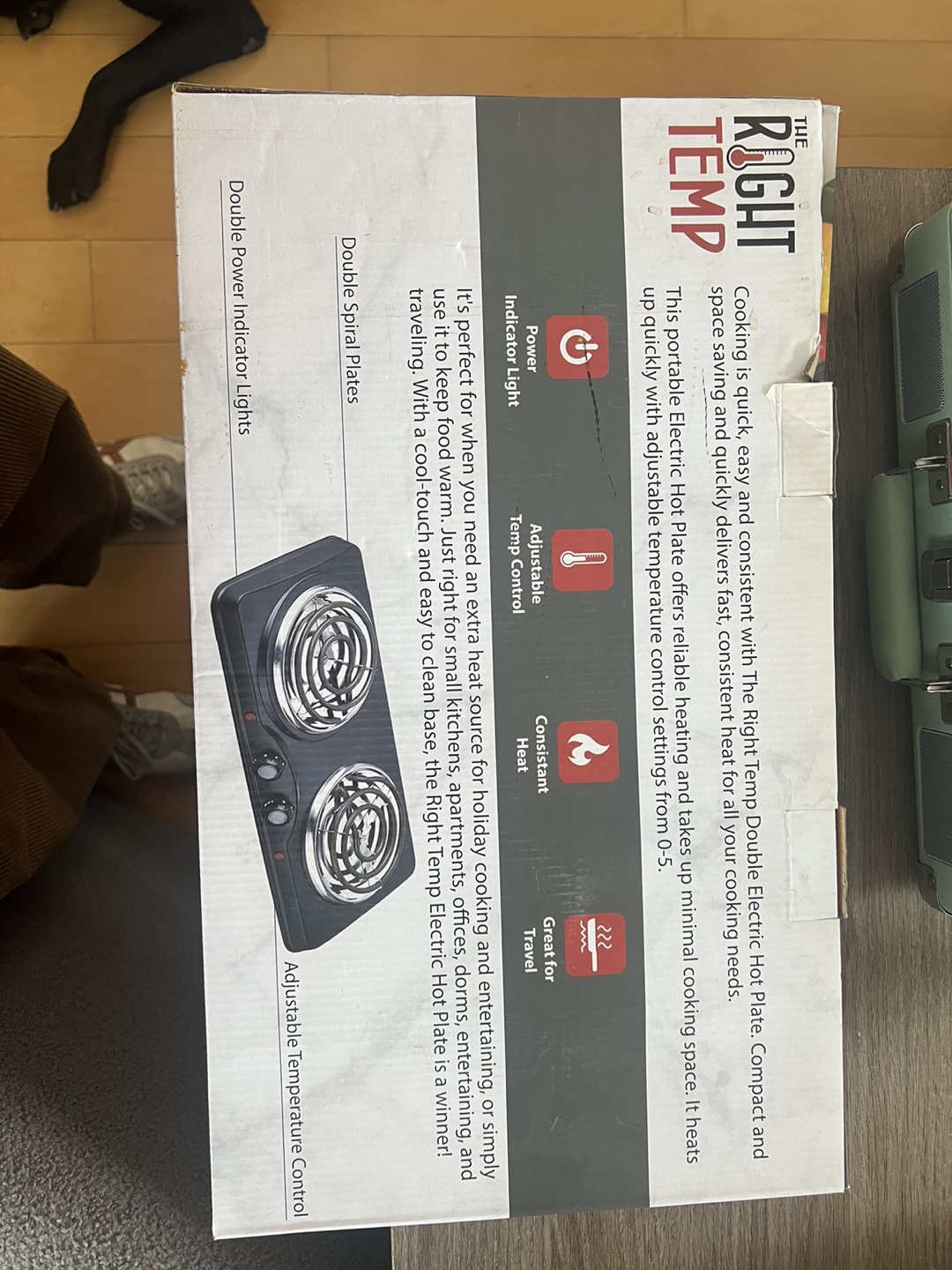 The Right Temp Electric Hot Plate - photo 2