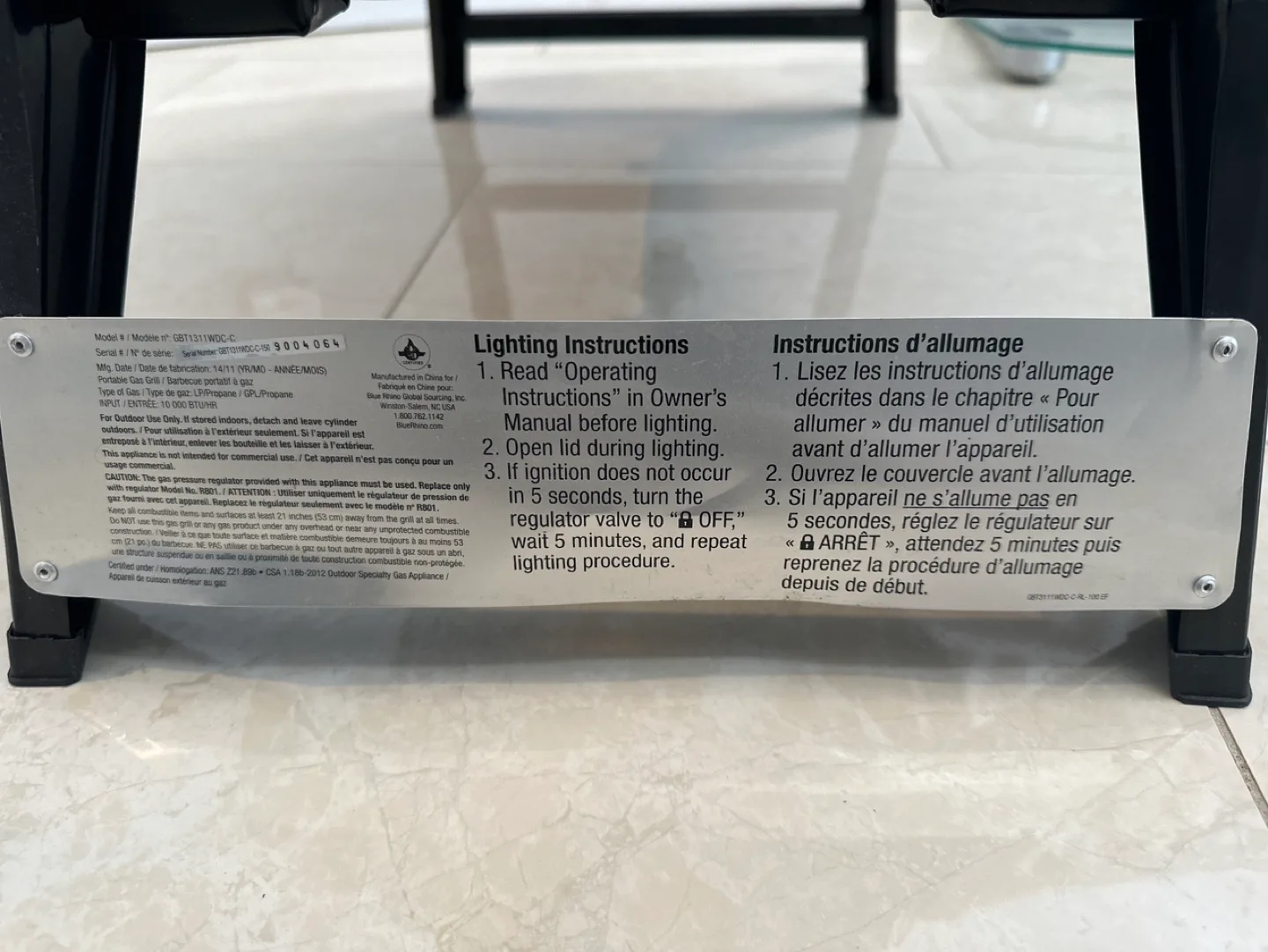 Backyard Grill Propane BBQ image indicator(4)