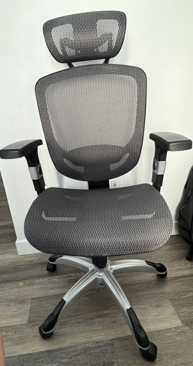 Office Chair with Headrest