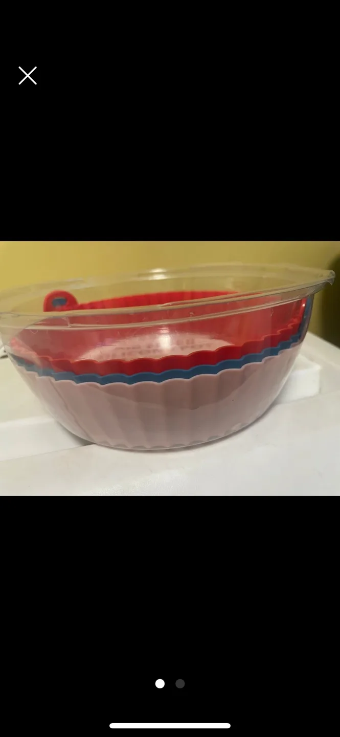 New!  Air Fryer Silicone Pot - 3 Pack image indicator(2)