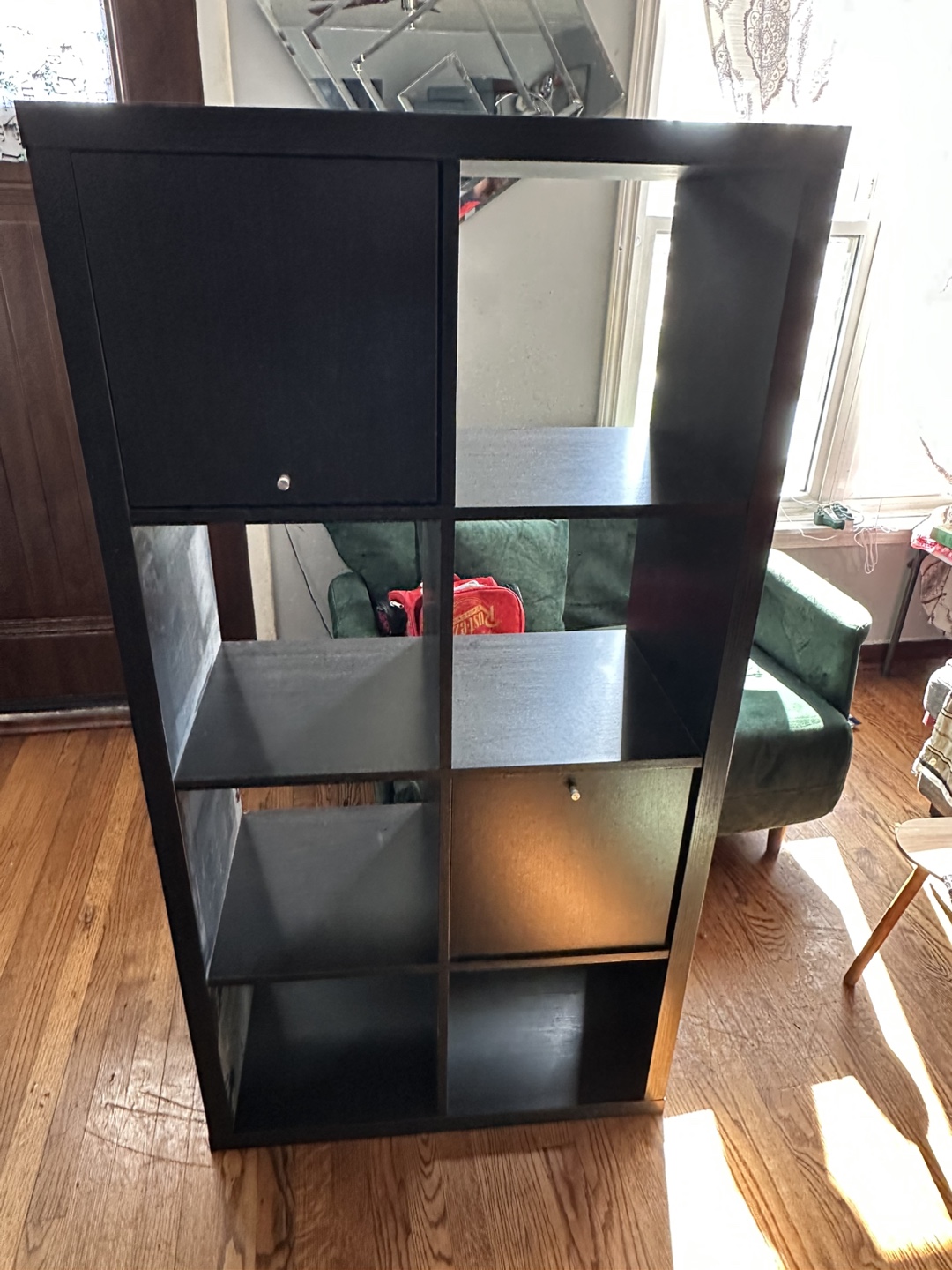 Ikea Kallax Shelving Unit Black