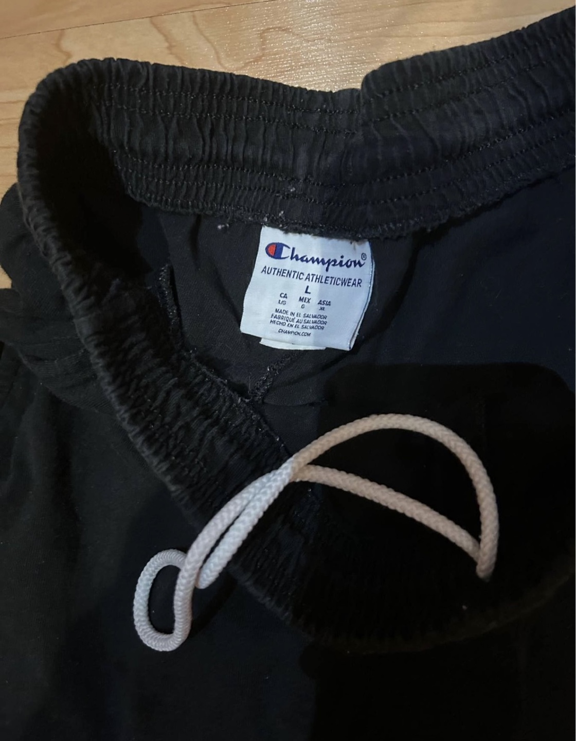 Unisex Champion Black Joggers - photo 2