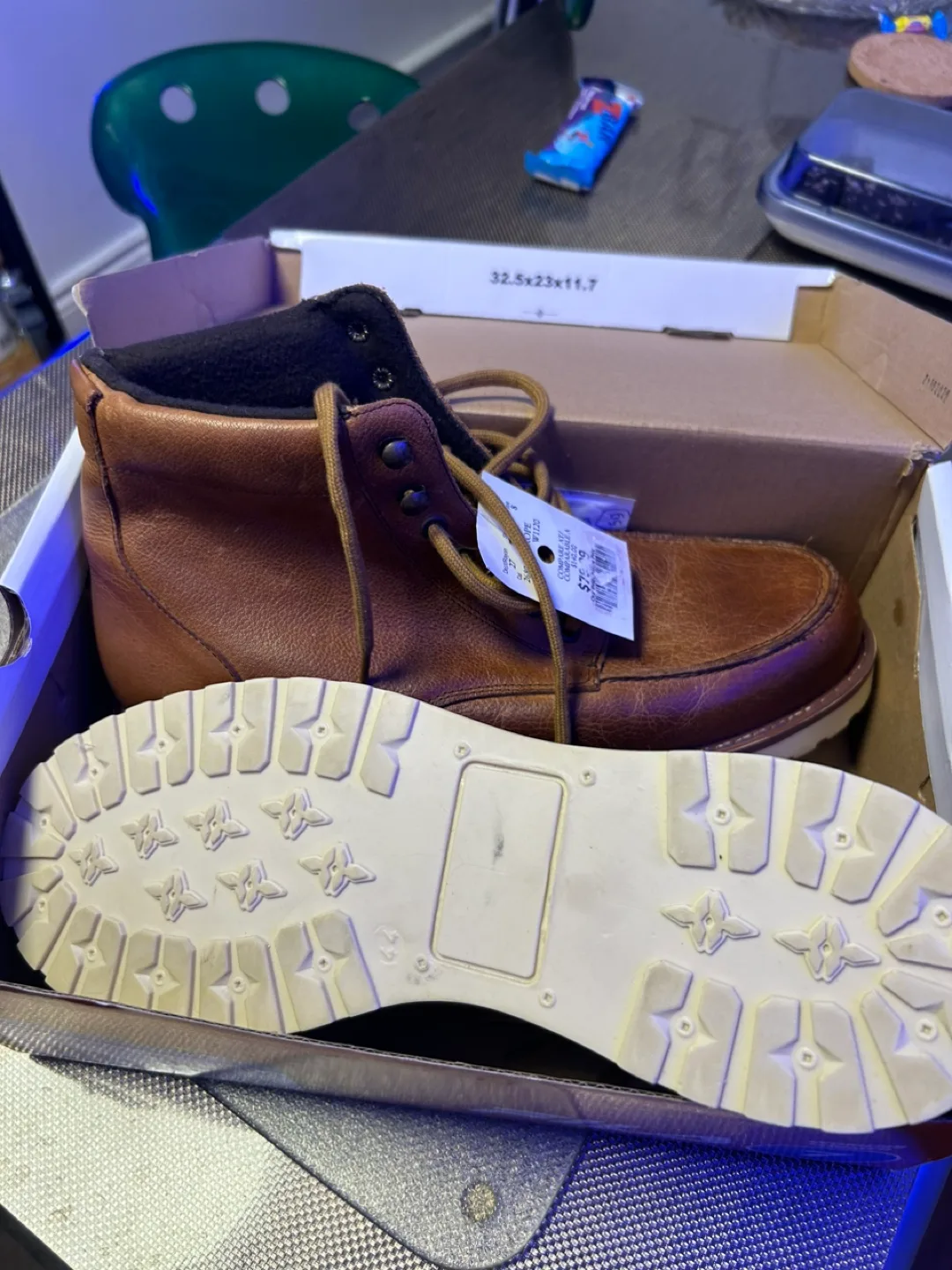 NOBRAND Men's Leather Boots image indicator(10)