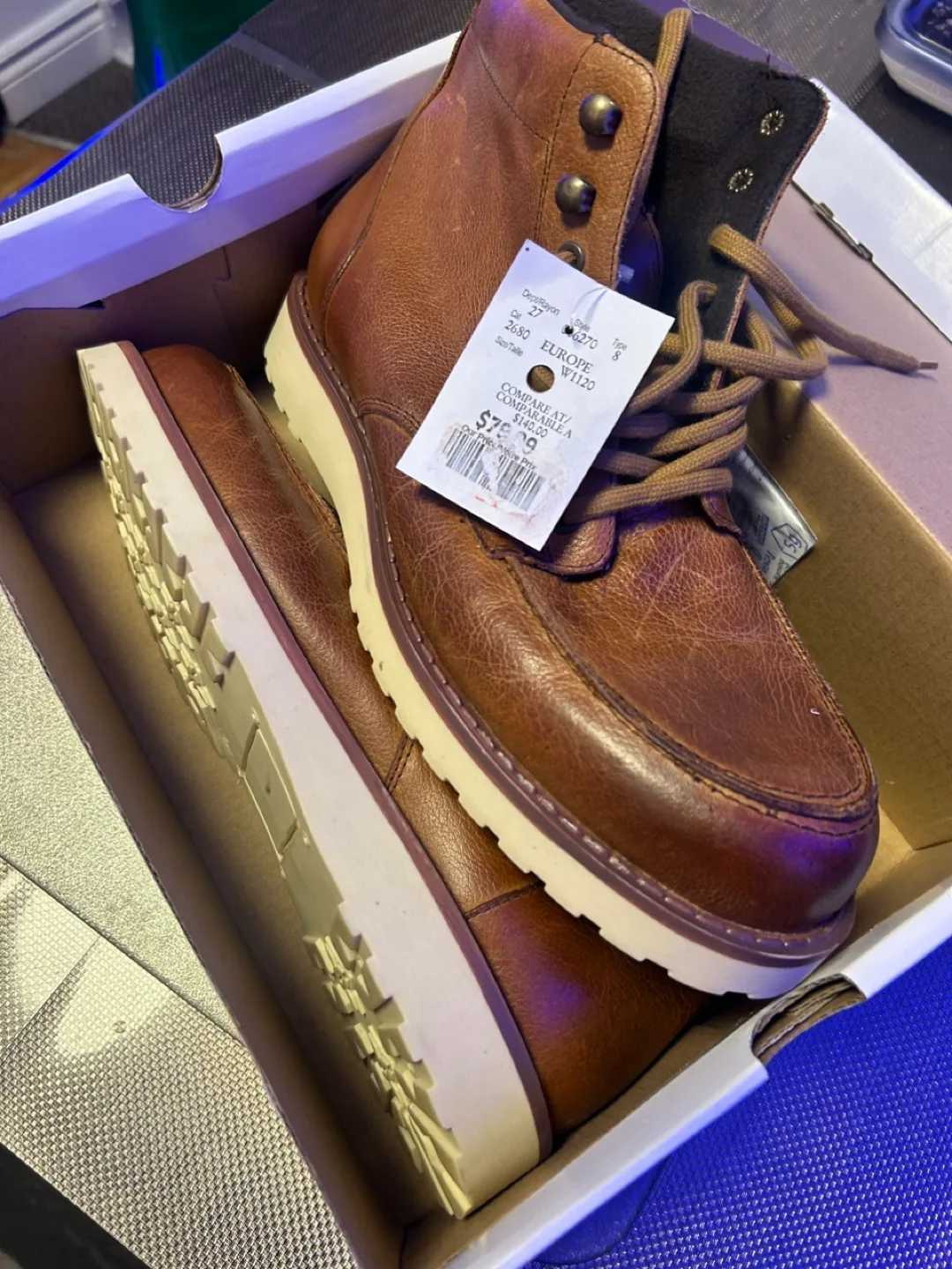 NOBRAND Men's Leather Boots image indicator(9)