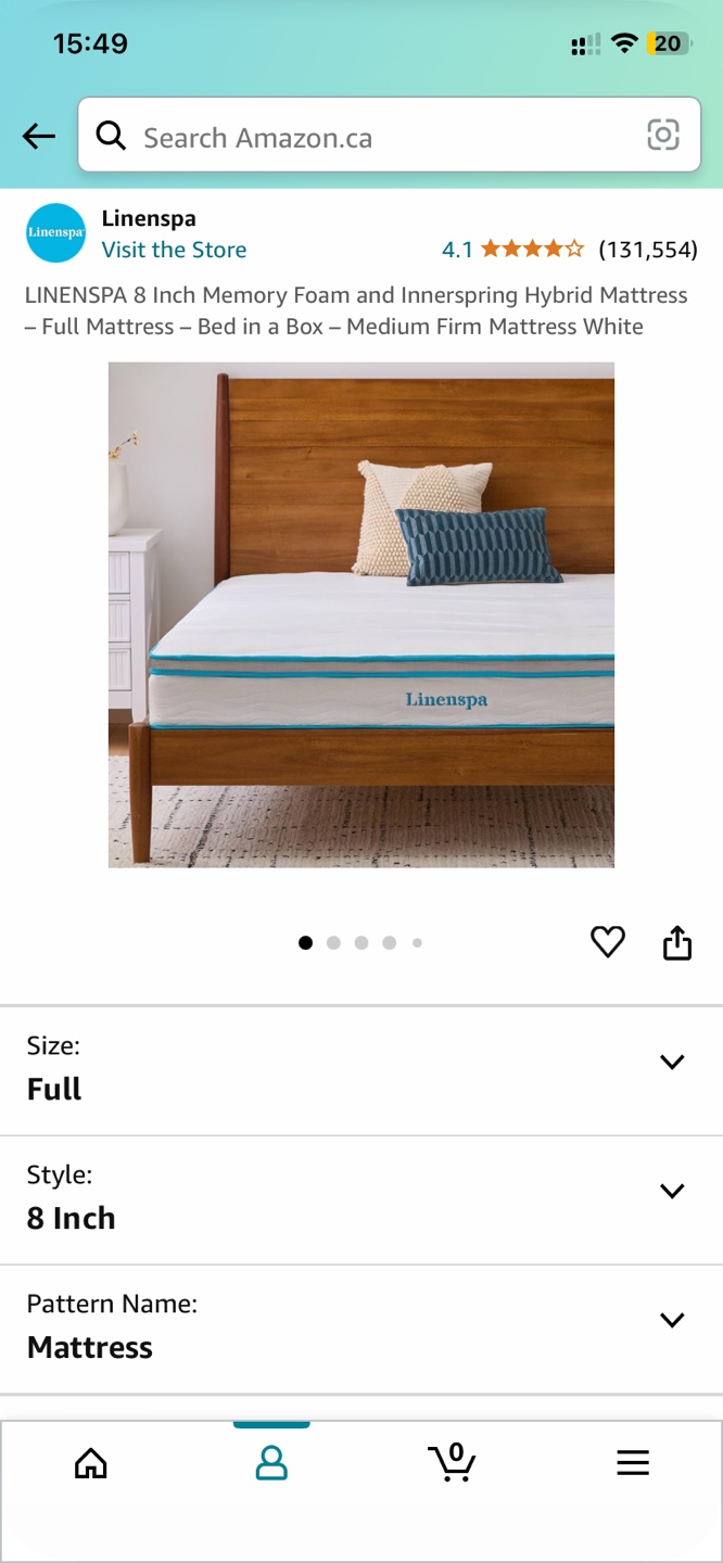 Full Size Metal Bed Frame - photo 3