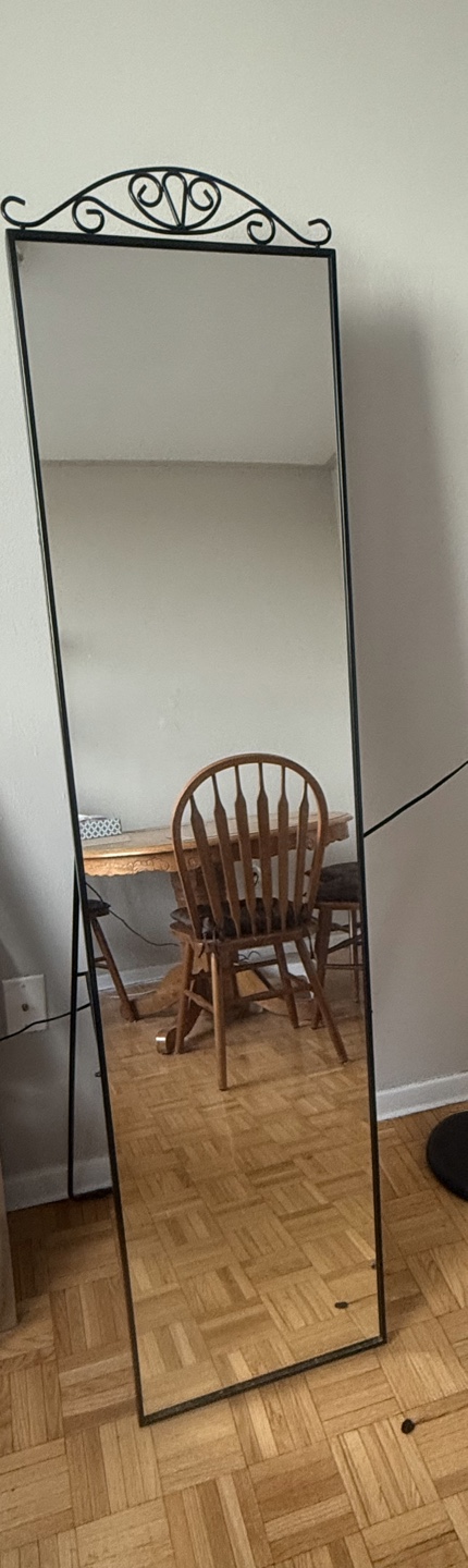 Full-length IKEA Mirror with Stand