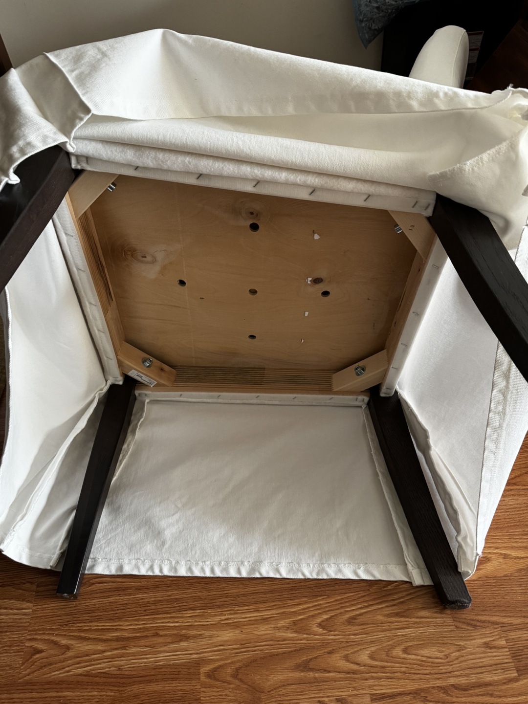 IKEA HENRIKSDAL Dining Chair with White Cover - photo 2
