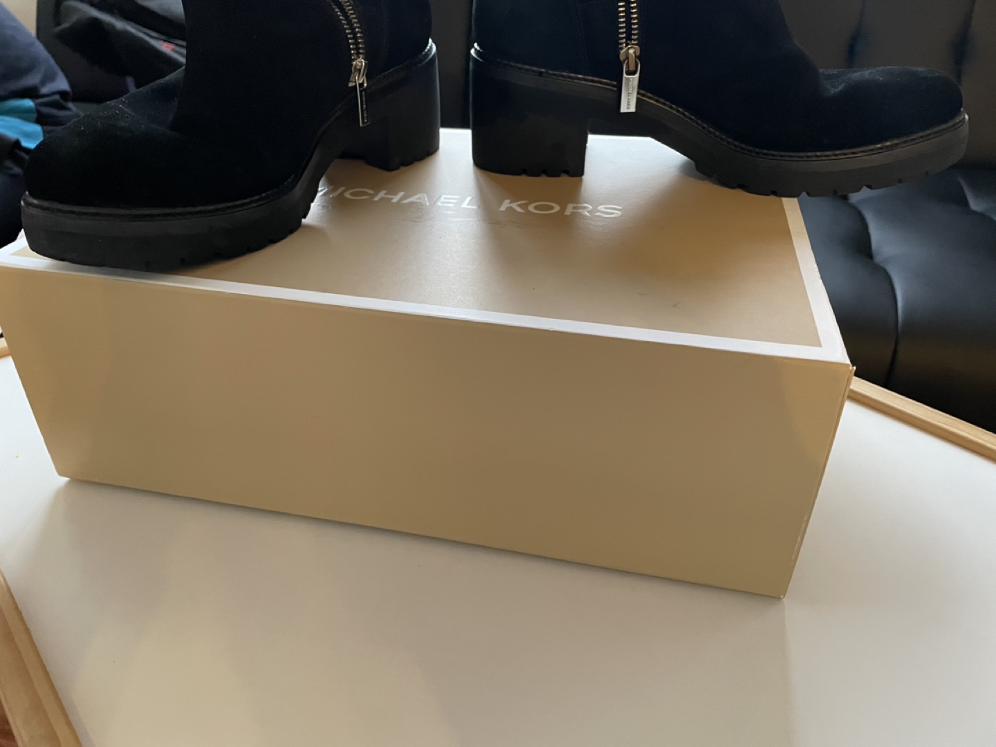Michael Kors Black Suede Boots - photo 5