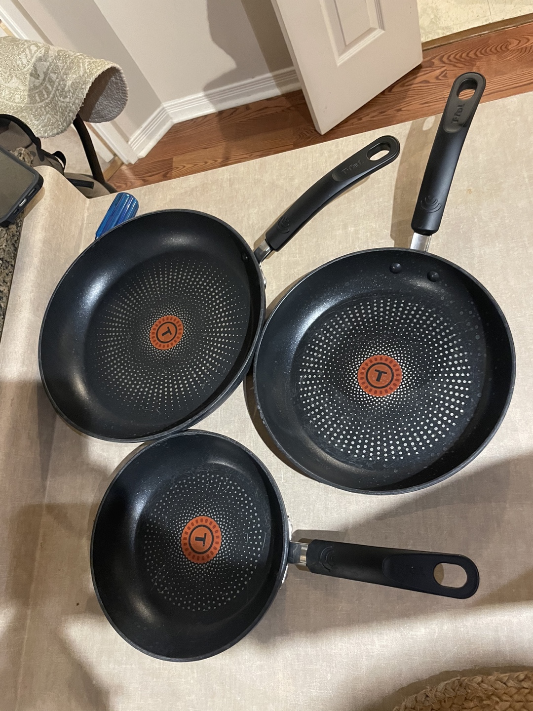 T-fal Fry Pan Set of 3