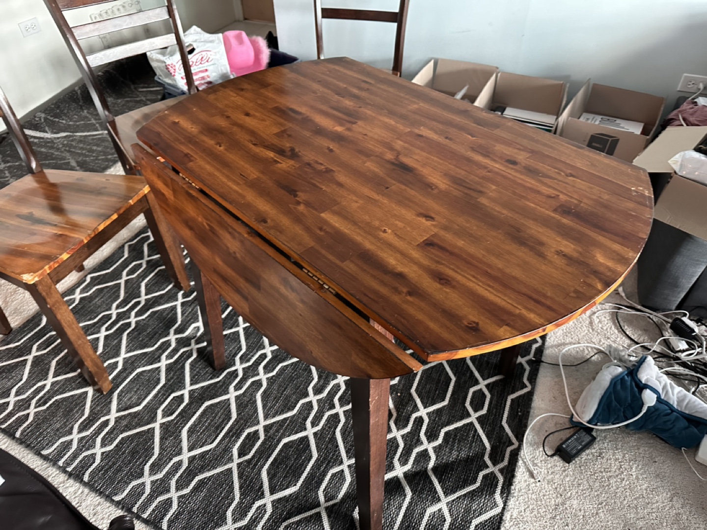 Round Drop side table - photo 3