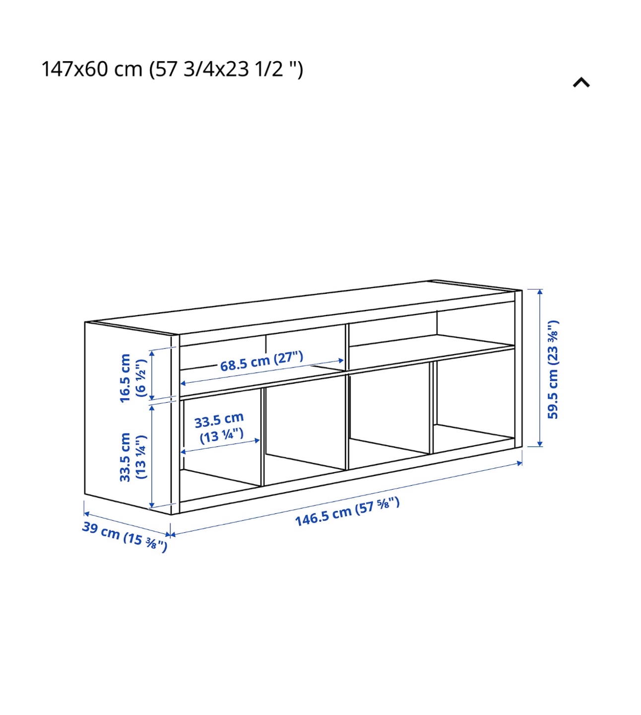 IKEA Kallax Shelving Unit - photo 3