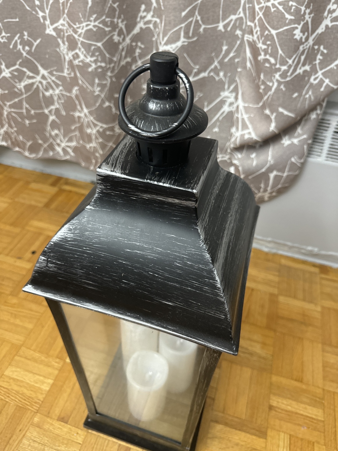 Black Metal Candle Lantern - photo 4