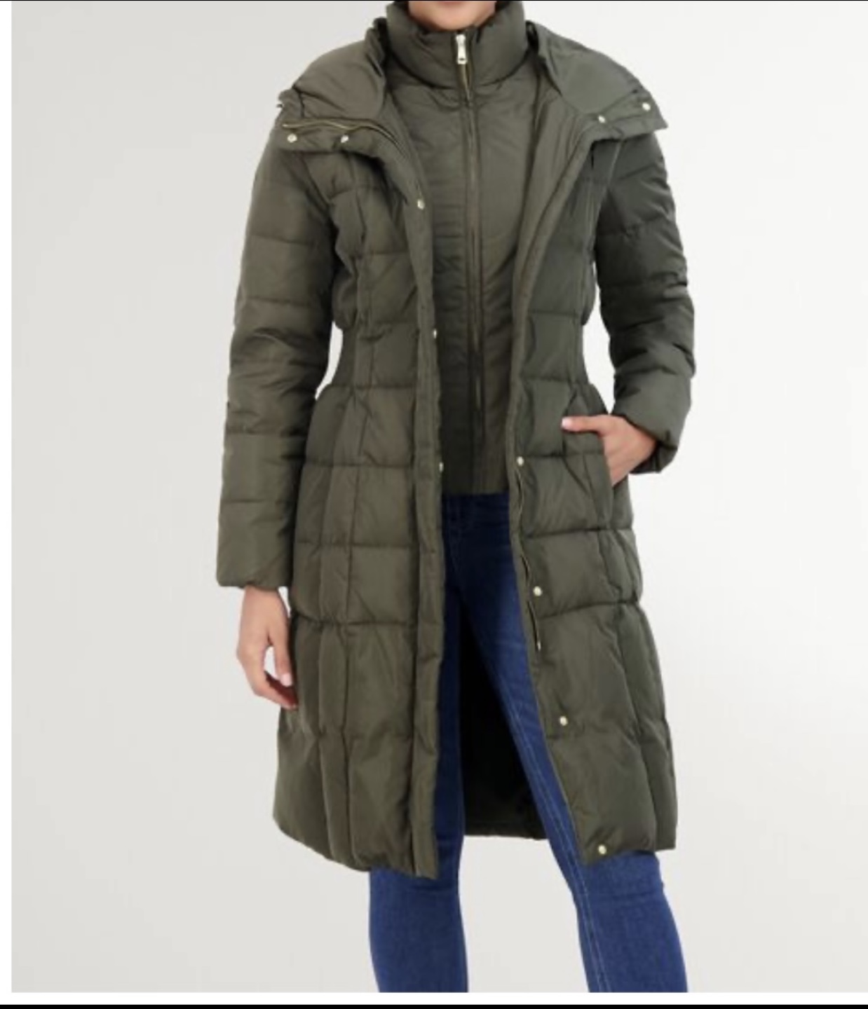 Cole Haan Signature Long Down Puffer Jacket