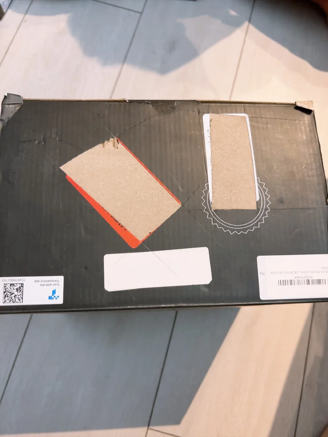 🥕Open box🥕 DRJ Upgrade 7500Lumens Mini Projector with Screen image indicator(8)