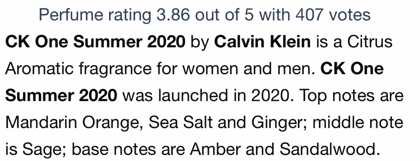 Calvin Klein CK One Summer 2020 Perfume - photo 3