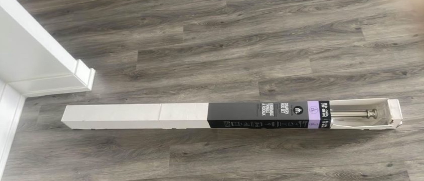 Hometrends Drapery Rod Set - Nickel Finish - photo 2