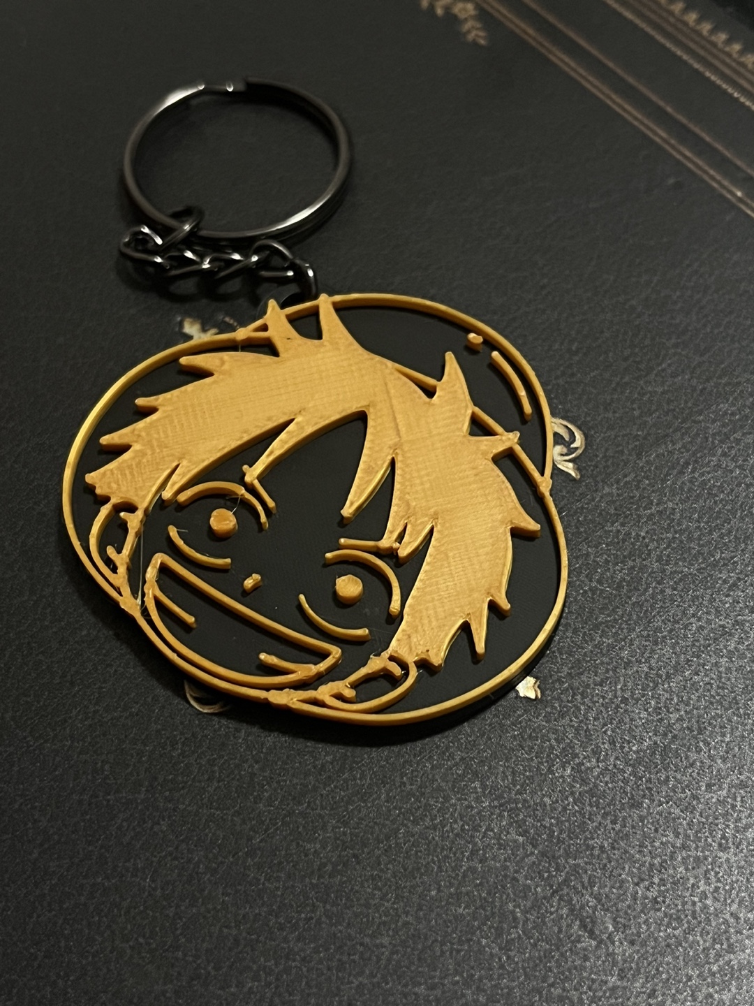 One Piece Luffy 3D Printed Keychain - photo 2