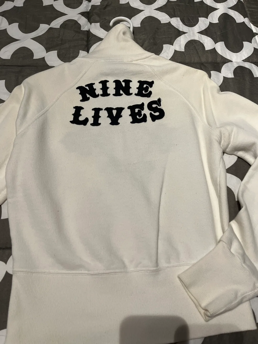 Nine Lives Zip Up Jacket white image indicator(3)