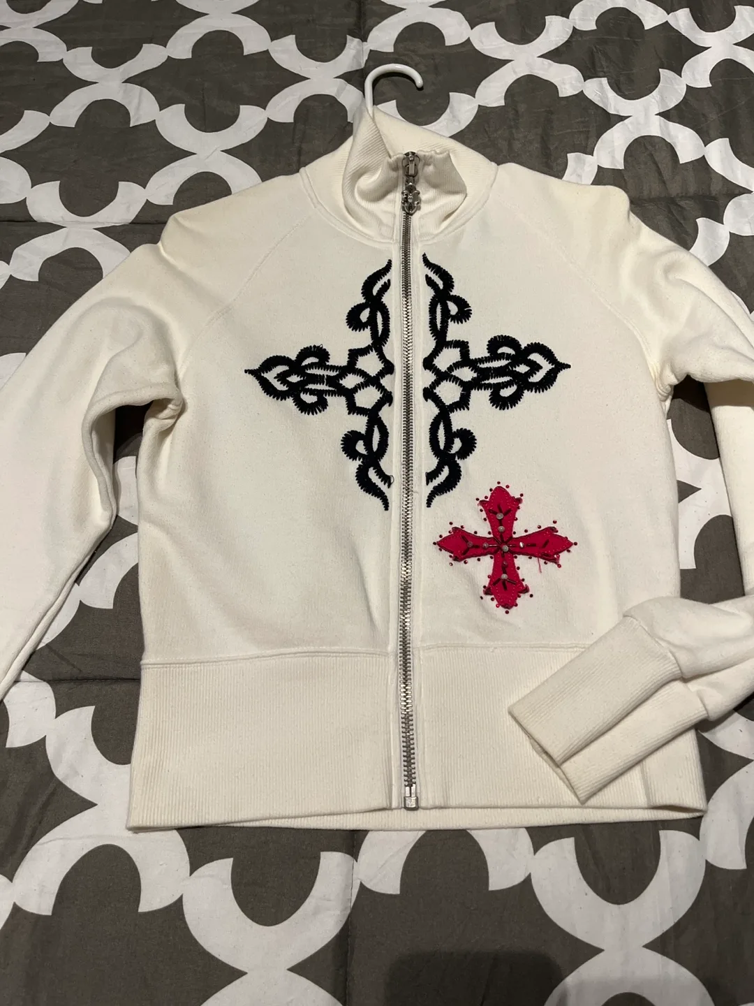 Nine Lives Zip Up Jacket white image indicator(2)